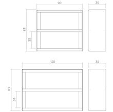 Load image into Gallery viewer, Plié Sideboard
