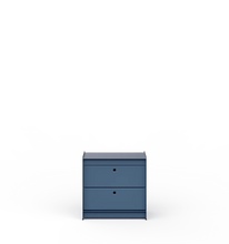 Load image into Gallery viewer, Plié Side Table 2 Small Drawers