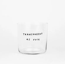 Load image into Gallery viewer, Yahya Studio Transparent as Fuck Glass - Small