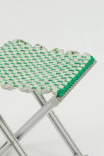 Load image into Gallery viewer, TANCHEN Mazha Stool - Pea + Silver