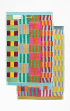 Load image into Gallery viewer, Tulip quilt guest towel duo - #102