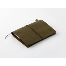 Load image into Gallery viewer, Olive Starter Kit Traveler's Notebook (Passport Size)