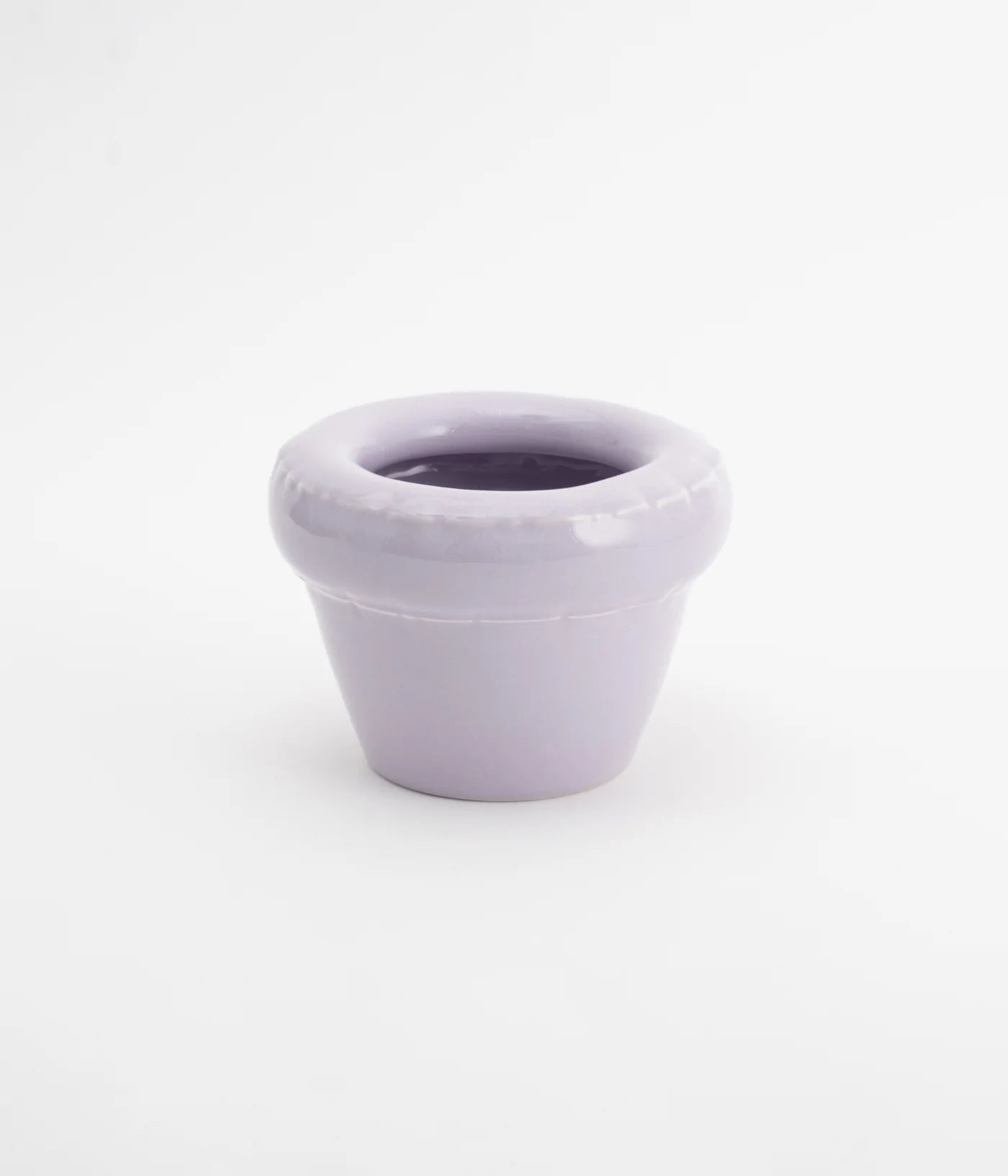 Small Planter ‘LOUIS’ Lila Gloss