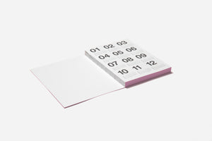 2026 Basic Planner Pink by Marjolein Delhaas + protection cover