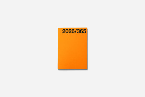 2026 Basic Planner Orange by Marjolein Delhaas + protection cover