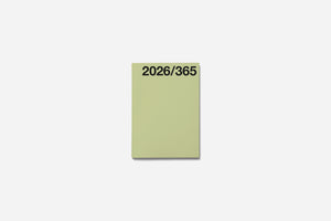 2026 Basic Planner Green by Marjolein Delhaas + protection cover