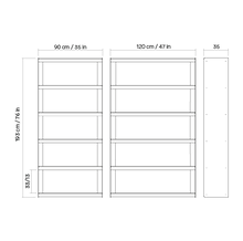 Load image into Gallery viewer, Plié Bookshelf