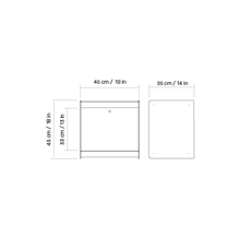 Load image into Gallery viewer, Plié Side Table 1 Big Drawers