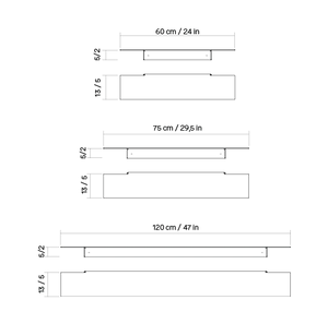 Plié Single Shelf