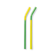 Load image into Gallery viewer, Amabro Japan - Two Tone Glass Straw - Yellow x Green