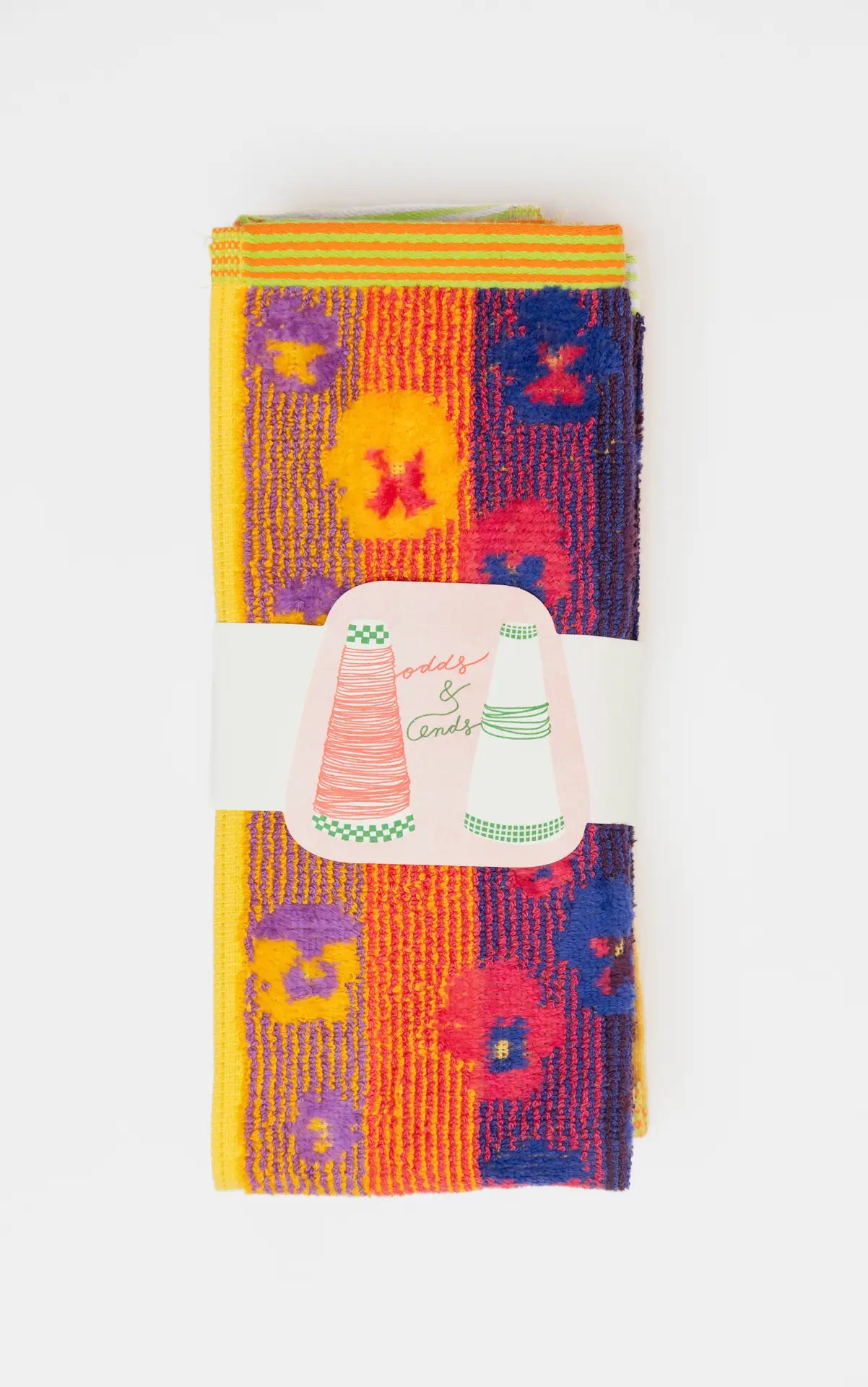 Velour guest towel duo #54 Pansy