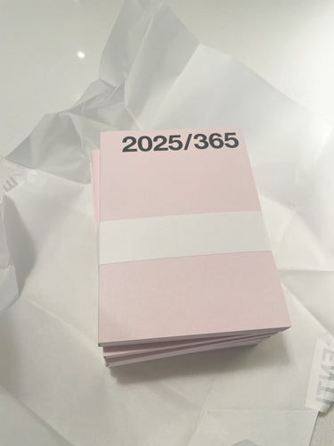 2025 Basic Planner Pink by Marjolein Delhaas + protection cover