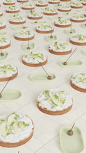 Load image into Gallery viewer, Incense holder (Hasamiyaki）- Key Lime Pie