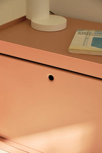 Plié Side Table 1 Big Drawers