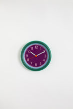 Load image into Gallery viewer, Sowden Wall Clock - Purple/Blue/Green