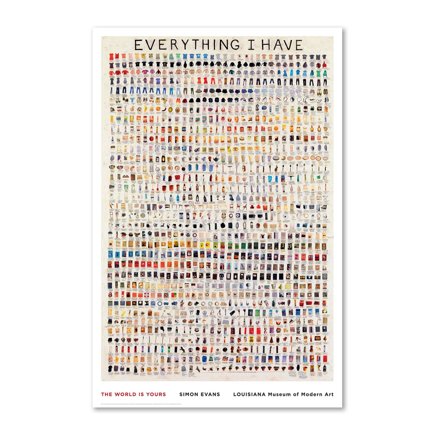 'Everything I Have' by Simon Evans - Unframed