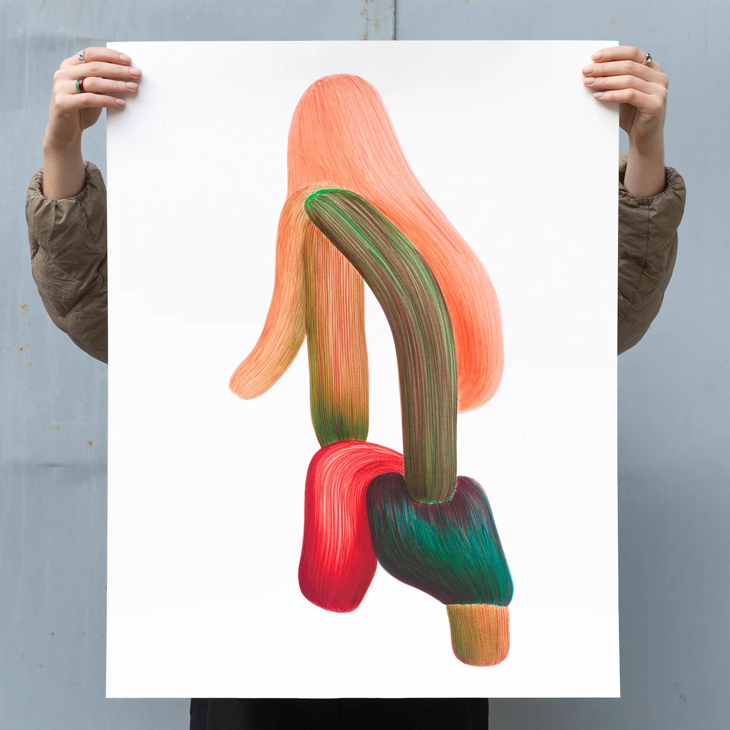 Ronan Bouroullec - Drawing 25 - Framed – Studio Yono Ronan Bouroullec - Drawing 25 - Framed – Studio Yono