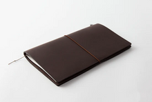 Load image into Gallery viewer, Brown Starter Kit Traveler's Notebook (Regular Size)