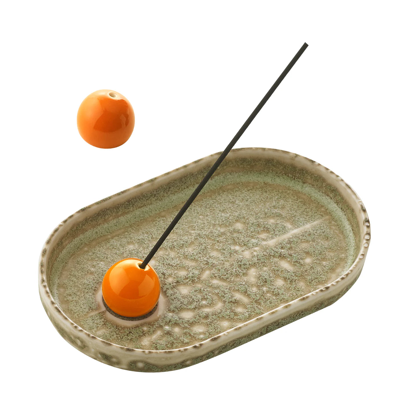 Incense holder (Hasamiyaki）- Nickel