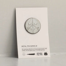 Load image into Gallery viewer, Metal Pin: Series #2 - Pearly Glitter Logo by Studio Arhoj