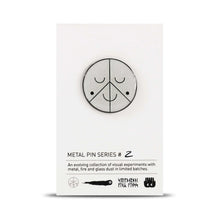 Load image into Gallery viewer, Metal Pin: Series #2 - Pearly Glitter Logo by Studio Arhoj