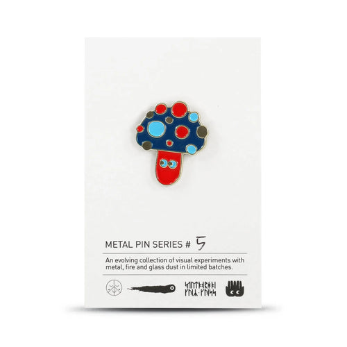 Metal Pin - Series #5 - Shroom by Studio Arhoj