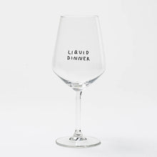 Load image into Gallery viewer, Liquid Dinner Wine Glass