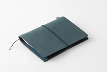 Load image into Gallery viewer, Blue Starter Kit Traveler's Notebook (Passport Size)