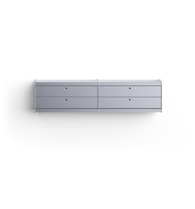 Plié Wall Mount Extension 4 Small Drawers