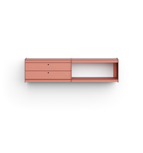 Load image into Gallery viewer, Plié Wall Mount Extension 2 Small Drawers