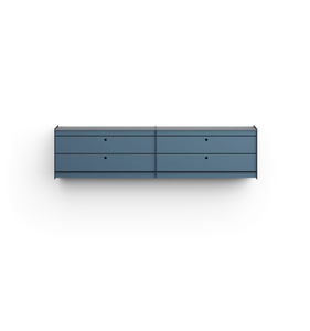 Plié Wall Mount Extension 4 Small Drawers