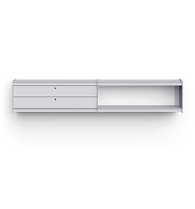 Plié Wall Mount Extension 2 Small Drawers