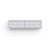 Load image into Gallery viewer, Plié Wall Mount Extension 4 Small Drawers