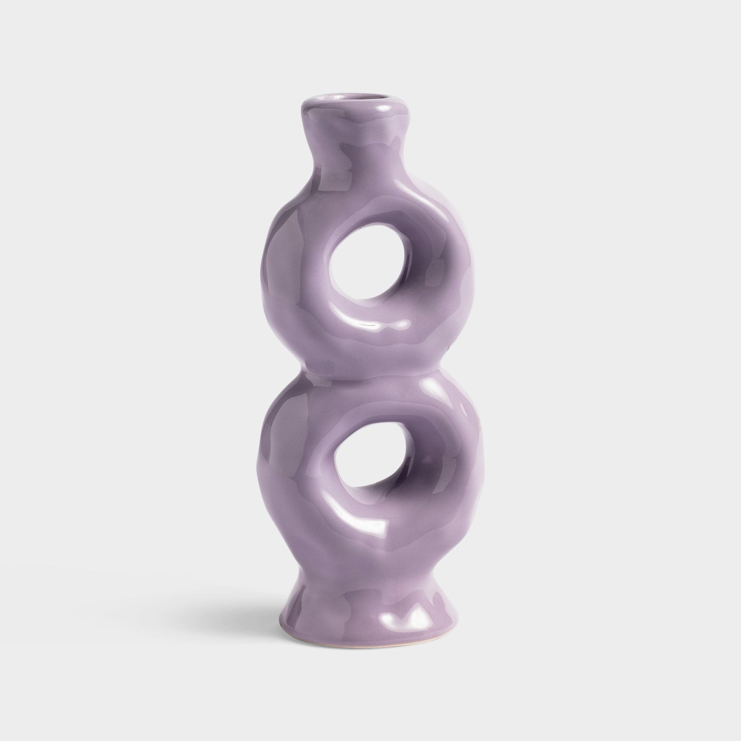 &K Amsterdam - Candle Holder Loop Lilac