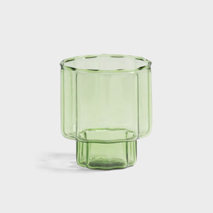 &K Amsterdam - Glass bloom green set of 4