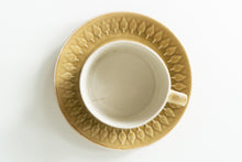Load image into Gallery viewer, Set of two Jens H. Quistgaard Relief coffee cups and saucers.