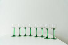 Load image into Gallery viewer, Set of 8 French vintage glasses Alsace Luminarc