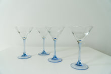 Load image into Gallery viewer, Set of 4 French Vintage Luminarc Martini Glasses