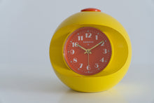 Load image into Gallery viewer, 1970s Space Age Wind Up Clock by Lumen Germany
