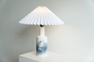 1970s Danish Porcelain Table Lamp by Royal Copenhagen