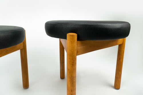 1960s Set of Stools designed by Hugo Frandsen for Spøttrup