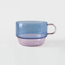 Load image into Gallery viewer, Amabro Japan - Two Tone Stacking Mug - Blue x Pink