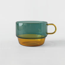Load image into Gallery viewer, Amabro Japan - Two Tone Stacking Mug - Green x Yellow
