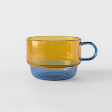 Load image into Gallery viewer, Amabro Japan - Two Tone Stacking Mug - Yellow x Blue
