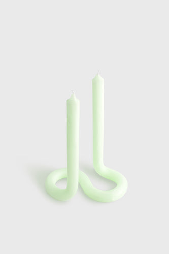 Lex Pott - Twist Candle - Mint