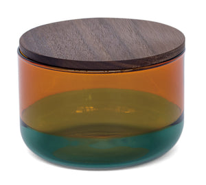 Amabro Japan - Two Tone Canister Small - Amber X Green