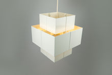 Load image into Gallery viewer, 1960s Cubistic Metal Lamp